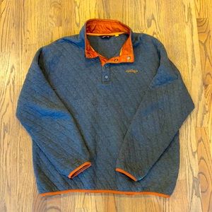 Orvis Outdoor Quilted Snap Sweatshirt
